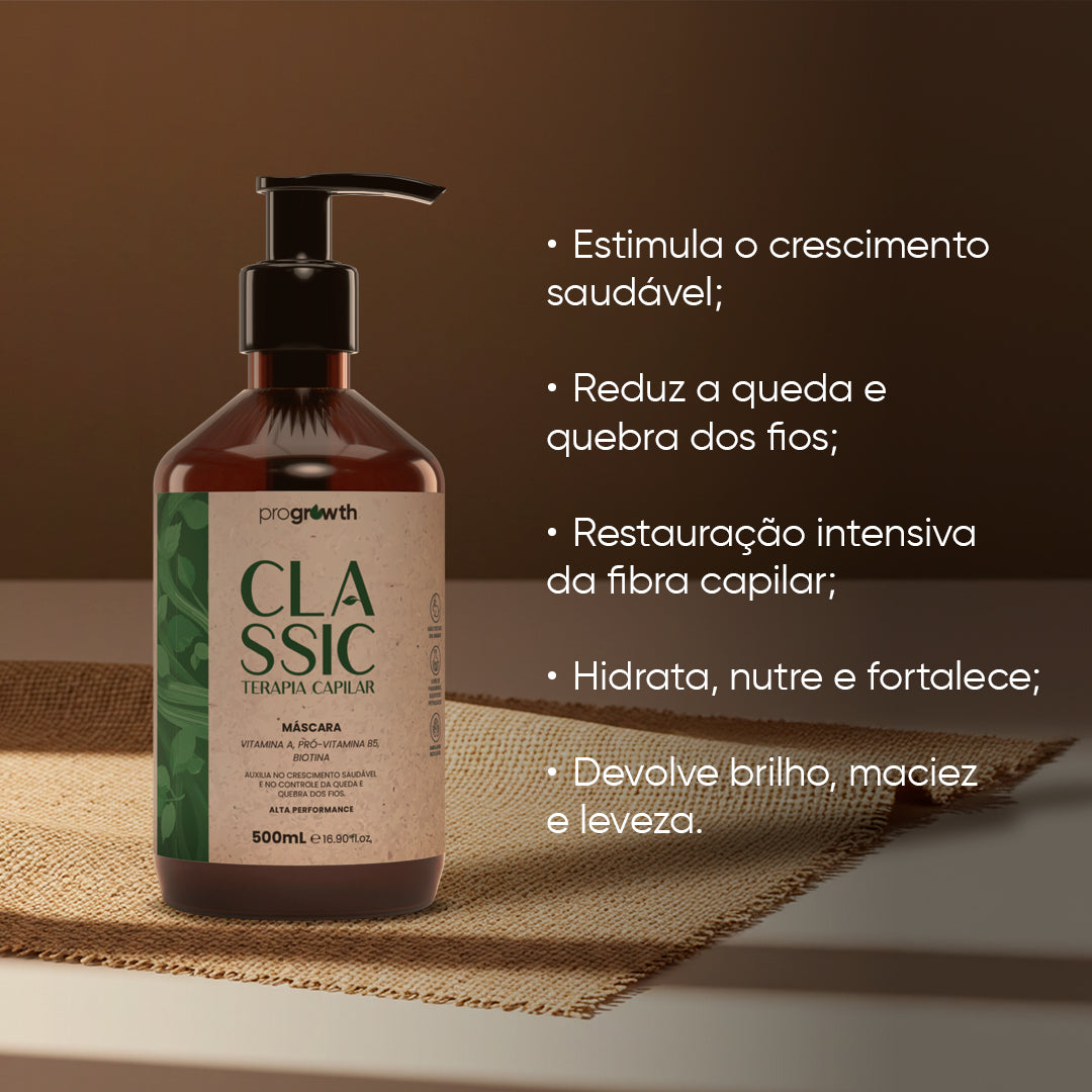 Máscara para Crescimento Capilar Pro Growth Classic 500mL