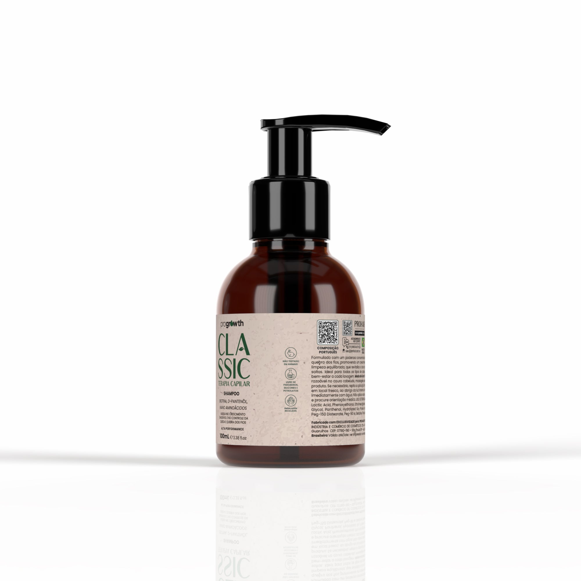 Shampoo para Crescimento Capilar Pro Growth Classic 100mL
