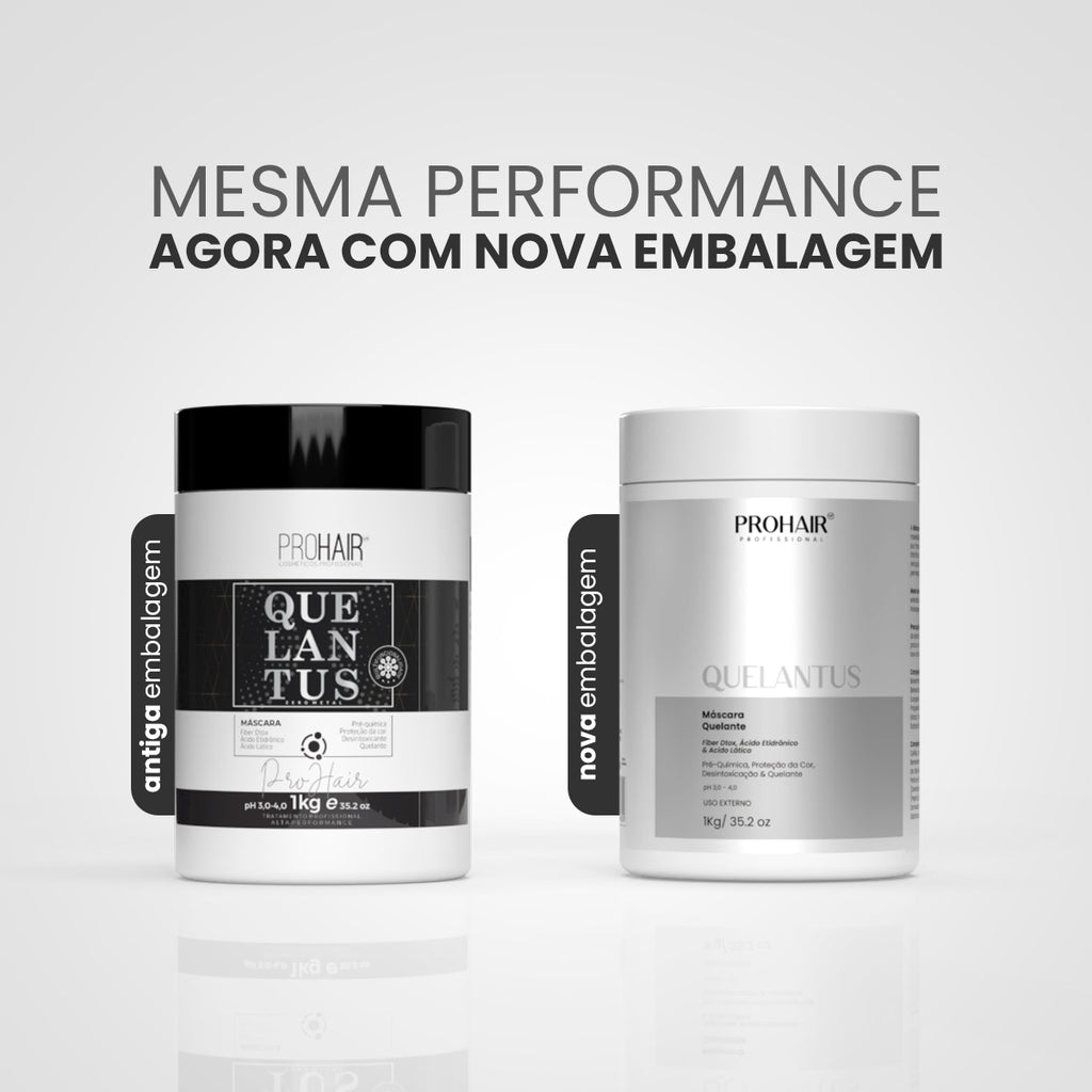 Máscara Zero Metal Quelantus 1kg - Prohair