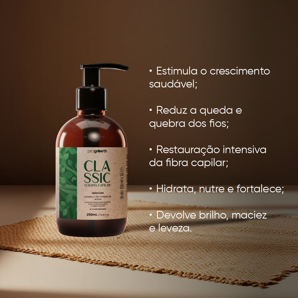 Máscara para Crescimento Capilar Pro Growth Classic 250mL
