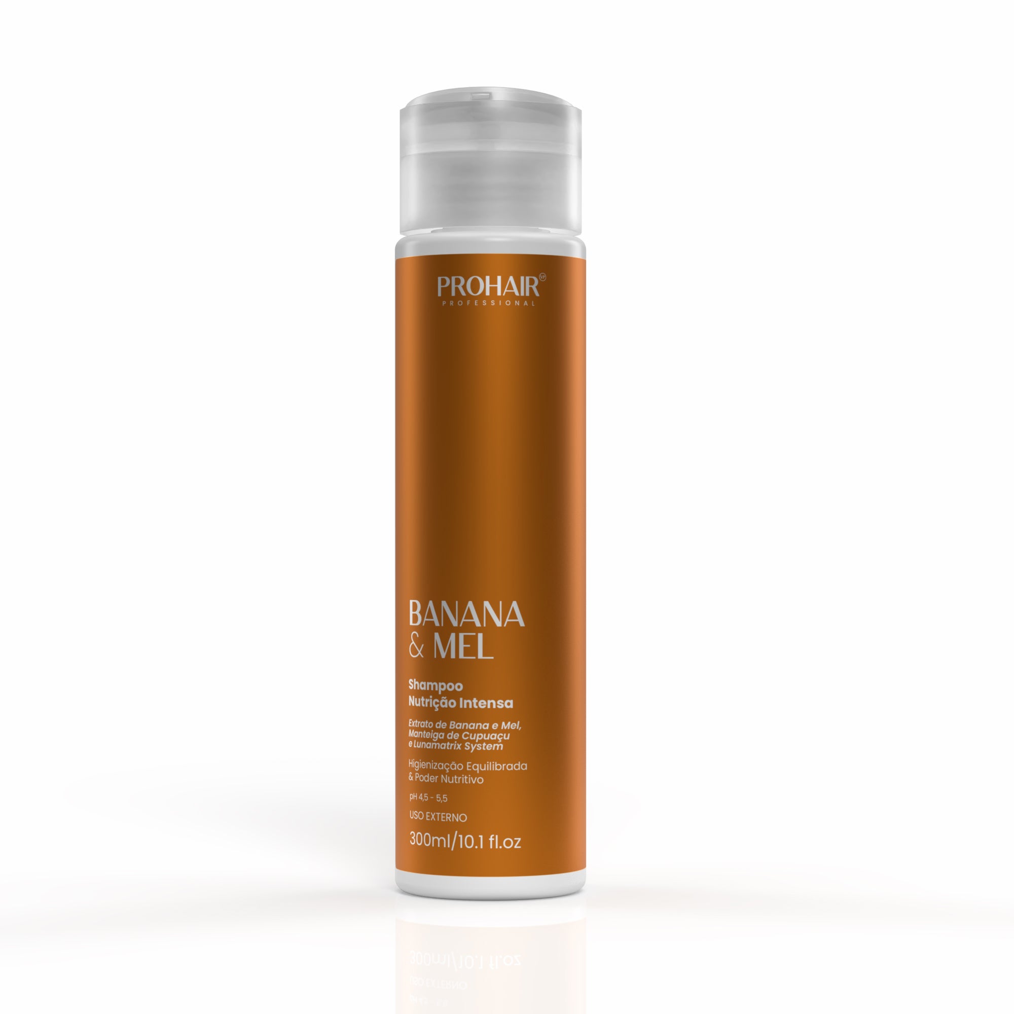 Shampoo de Nutrição Intensa Banana e Mel 300mL - Prohair