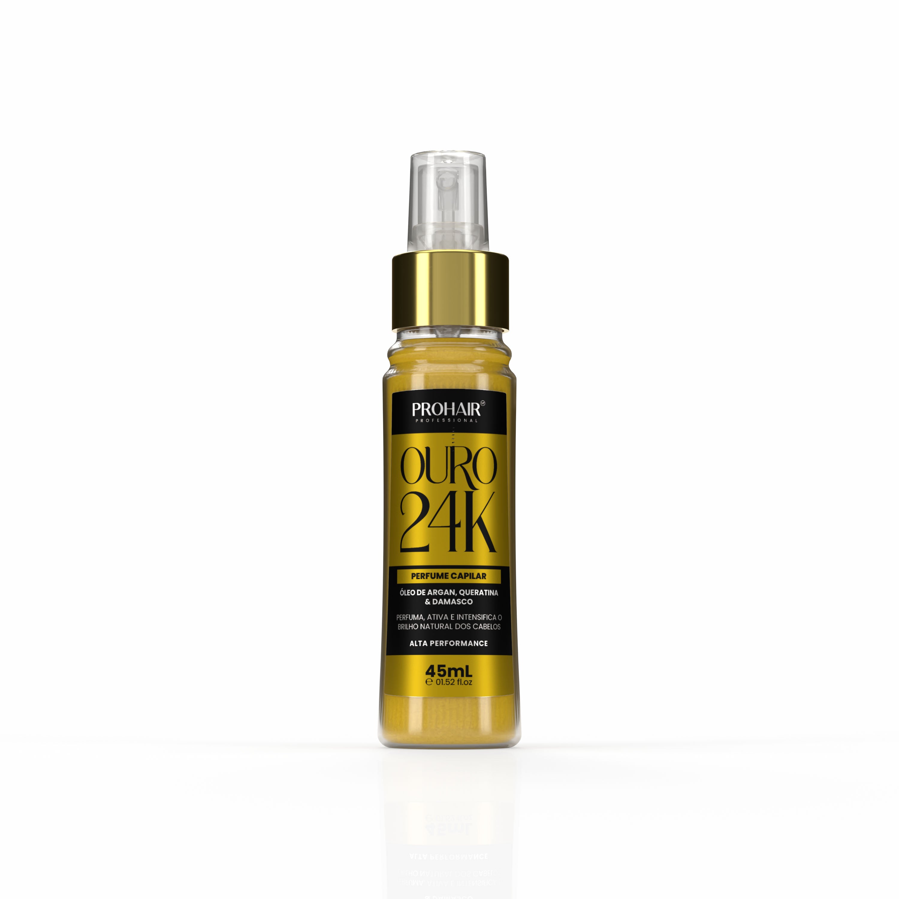 Perfume de Hidratação Ouro 24K 45ml - Prohair