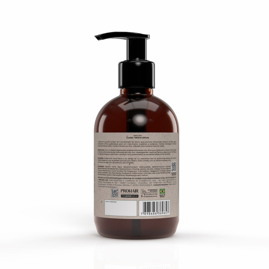 Máscara para Crescimento Capilar Pro Growth Classic 250mL