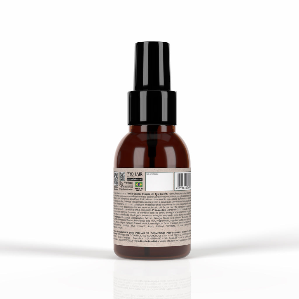 Tônico para Crescimento Capilar Pro Growth Classic 60mL