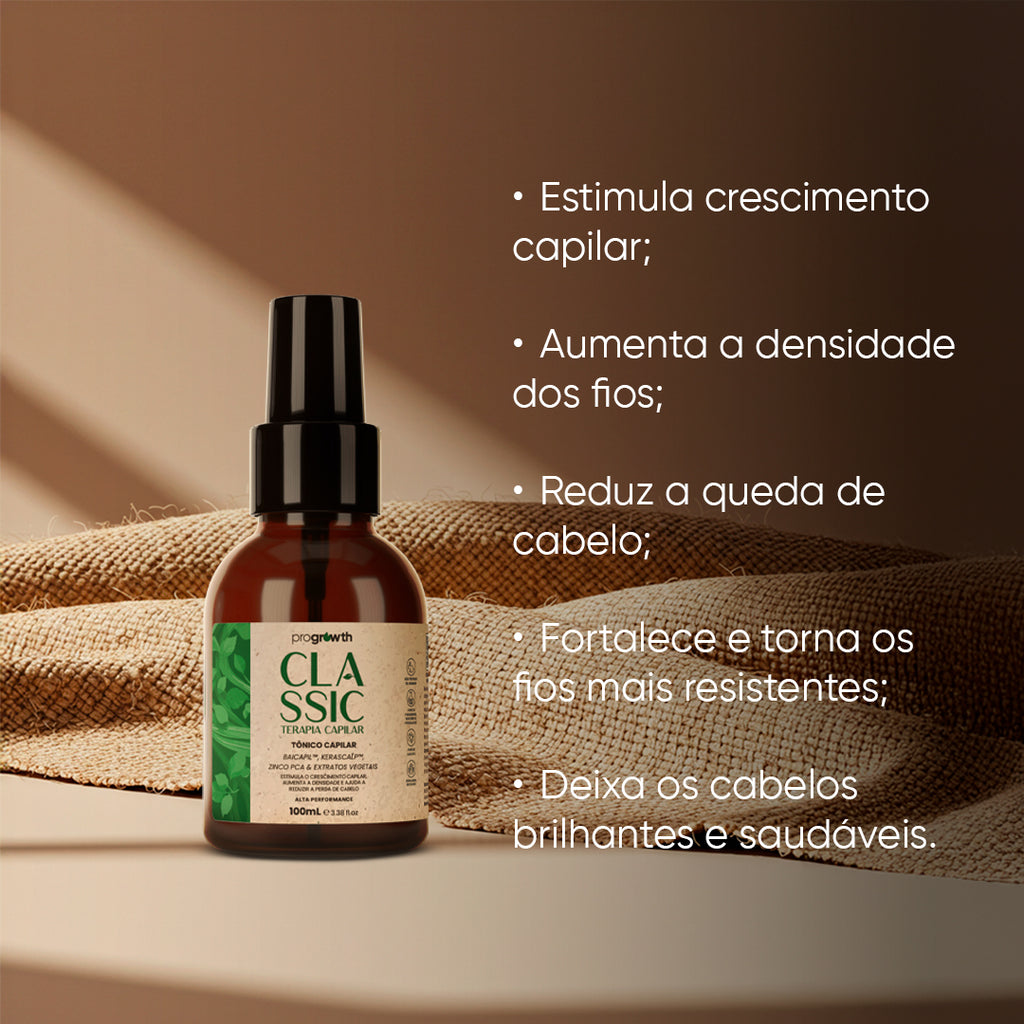 Tônico para Crescimento Capilar Pro Growth Classic 100mL