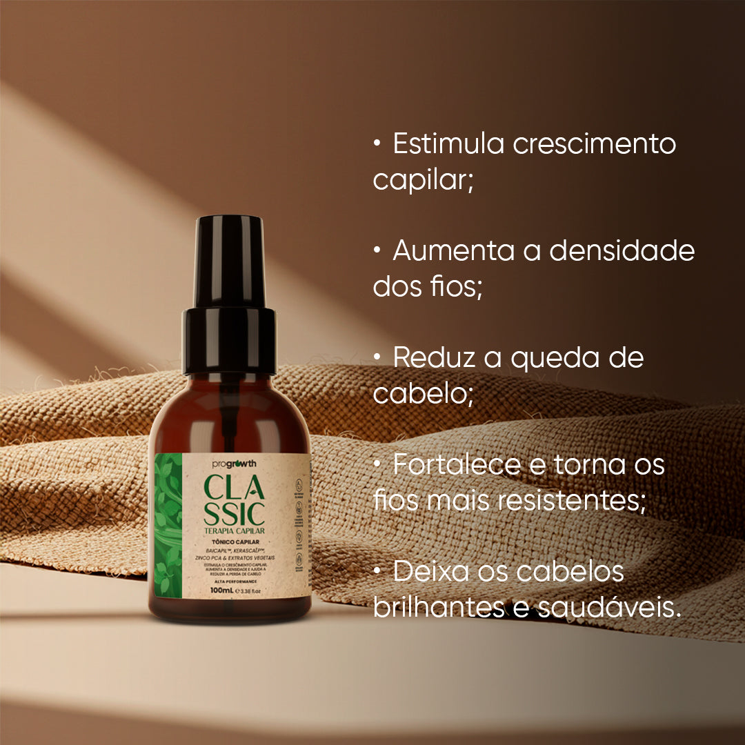 Tônico para Crescimento Capilar Pro Growth Classic 100mL
