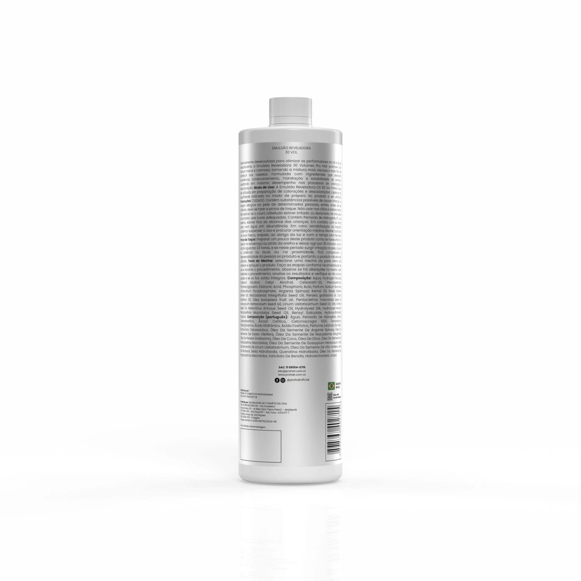 Água Oxigenada OX 30 Volumes 900mL - Prohair