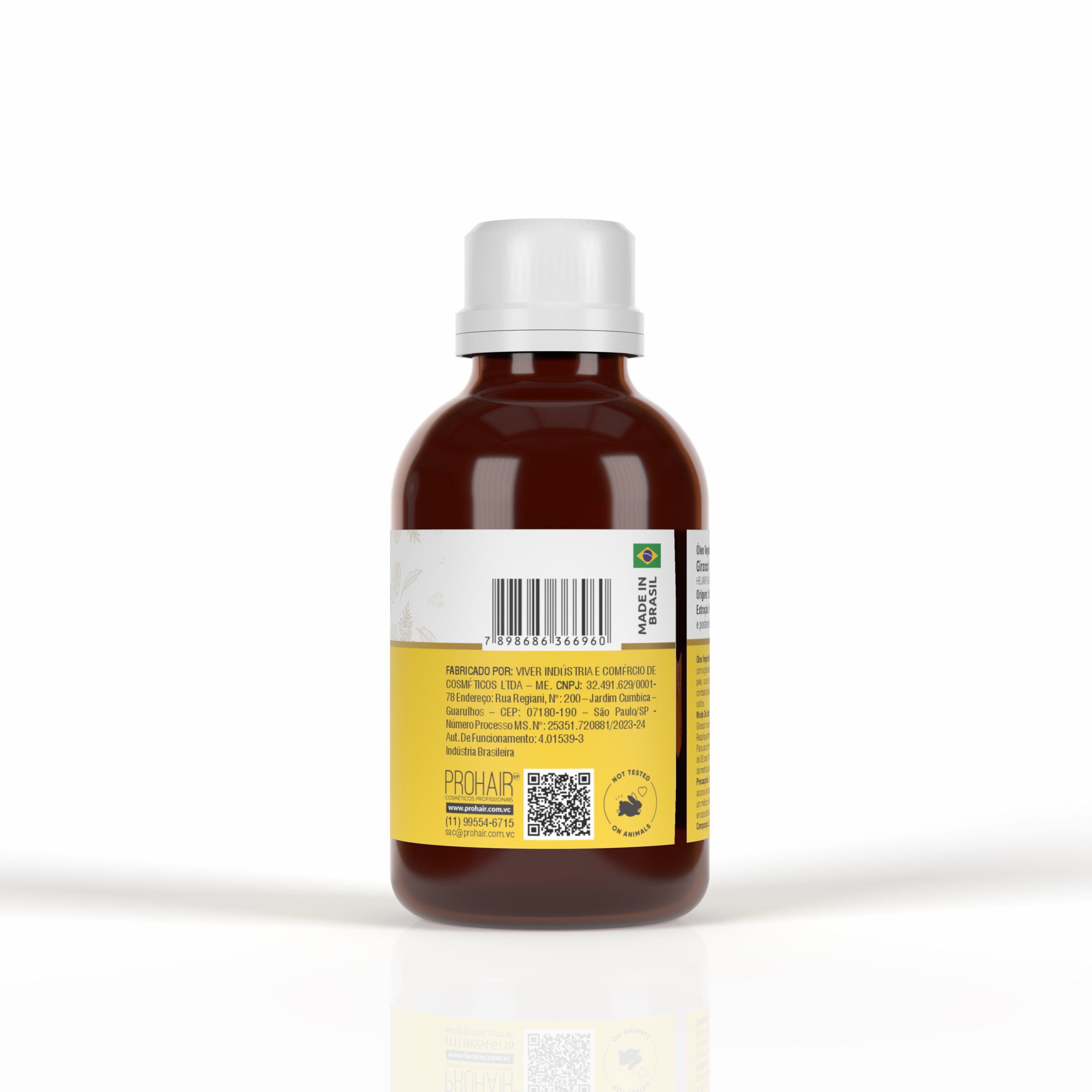 Óleo Vegetal de Girassol - 100ml ProHair
