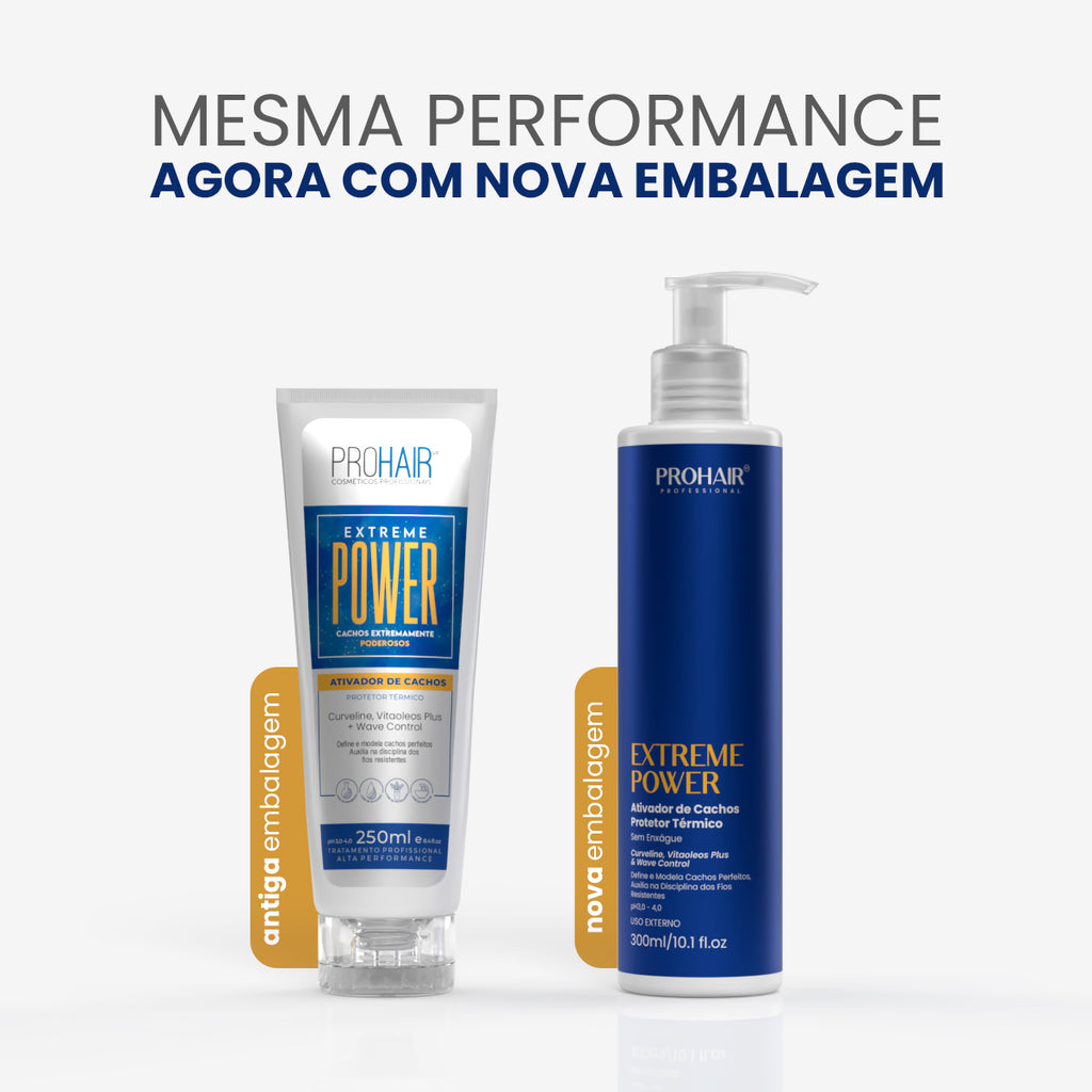Ativador de Cachos Extreme Power 300mL - Prohair
