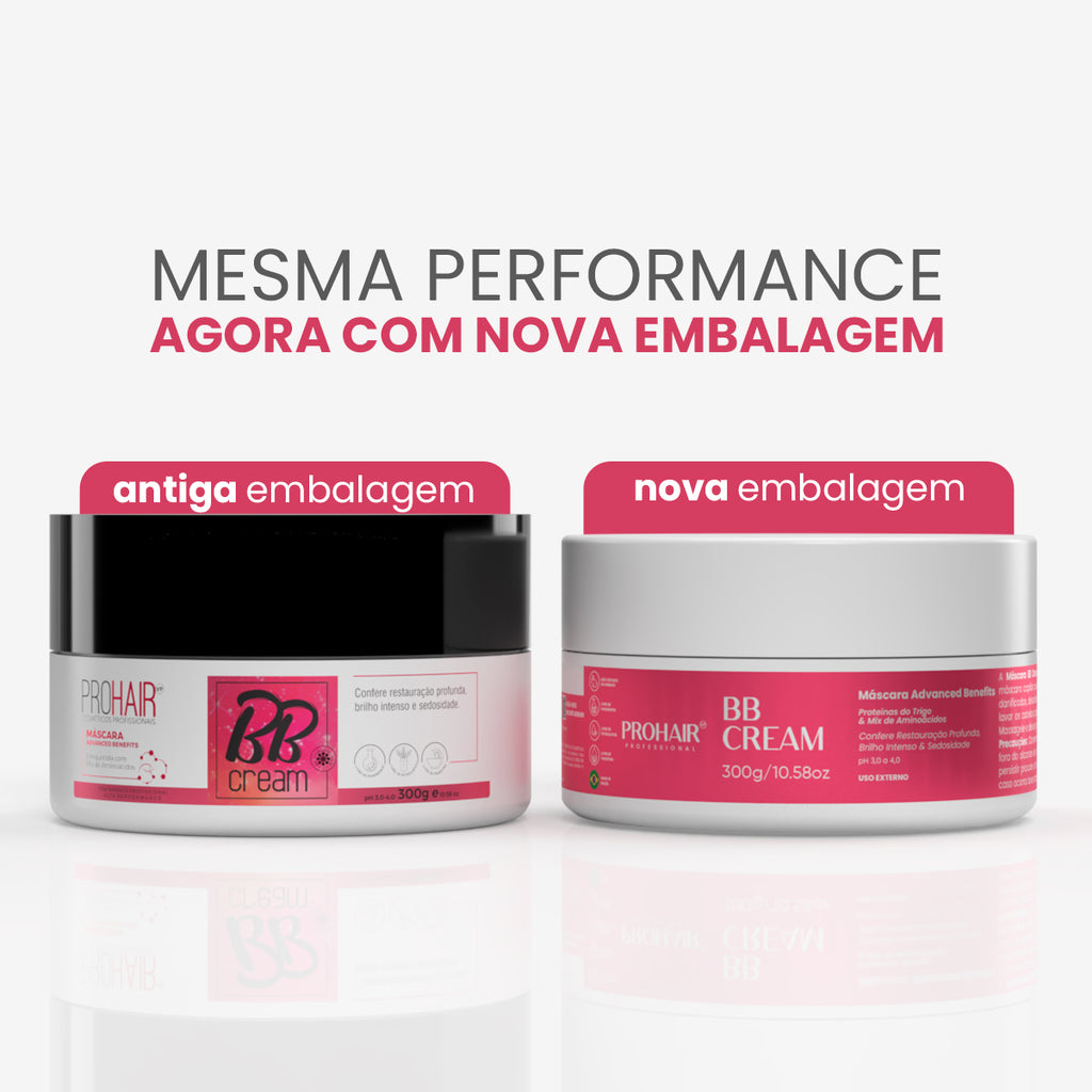 Máscara de Reconstrução Profunda BB Cream 300g - Prohair