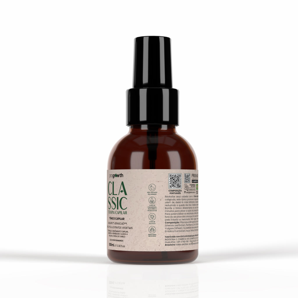 Tônico para Crescimento Capilar Pro Growth Classic 100mL