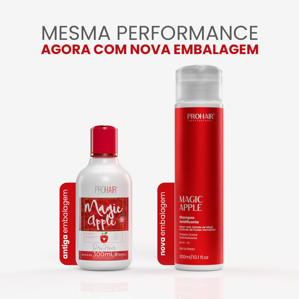 Shampoo Acidificante Magic Apple 300mL - Prohair