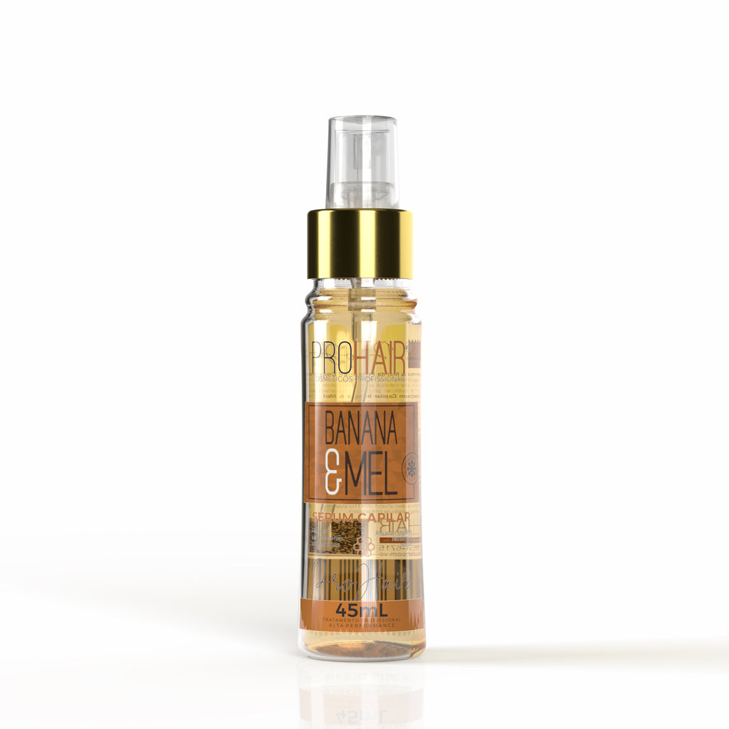 Sérum Capilar de Nutrição Intensa Banana e Mel 45mL - Prohair
