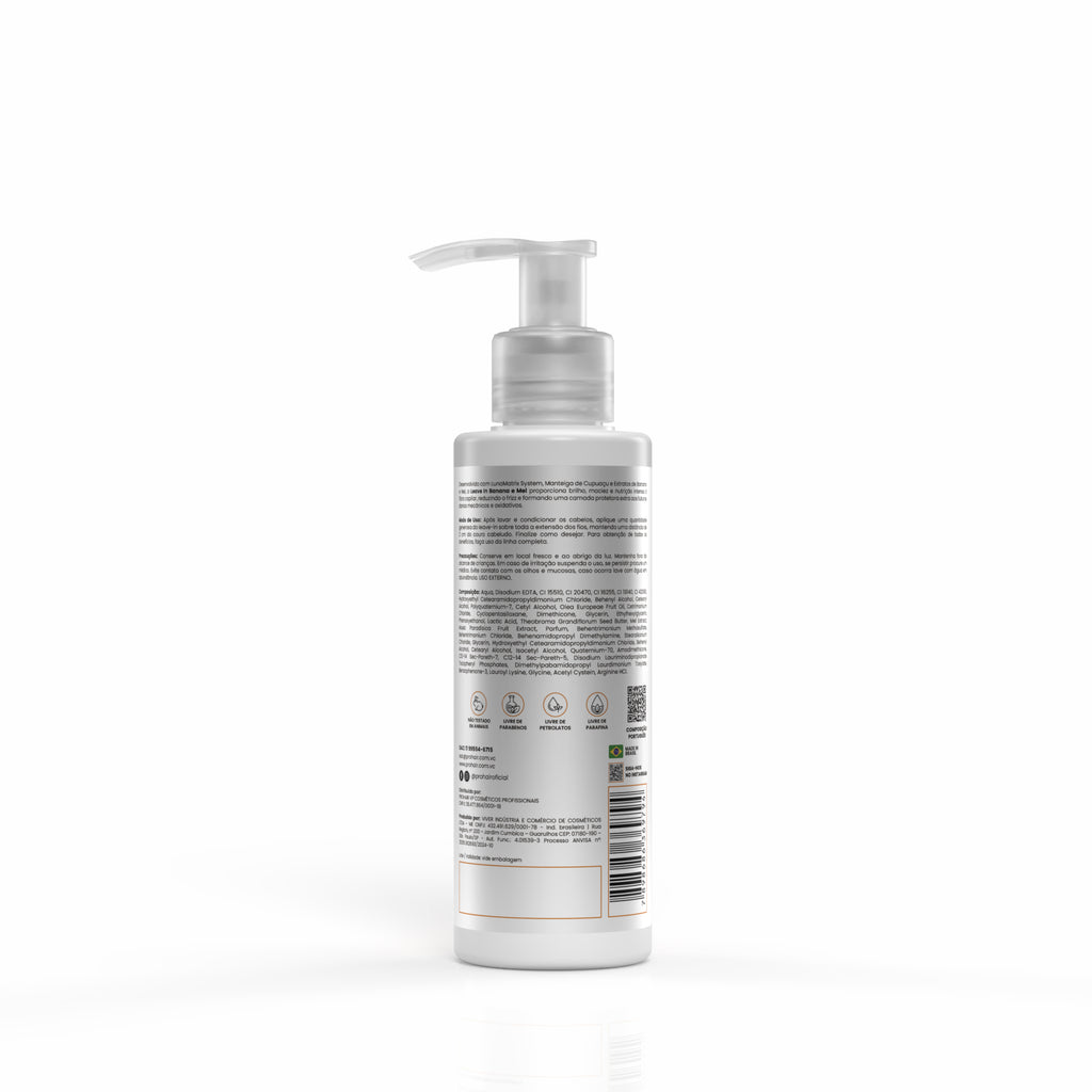 Leave In de Nutrição Intensa Banana e Mel 200mL - Prohair