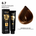 Coloração Profissional 60g Pro Color - 6.7 Louro Escuro Marrom