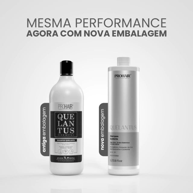 Shampoo Zero Metal Quelantus 1L - Prohair